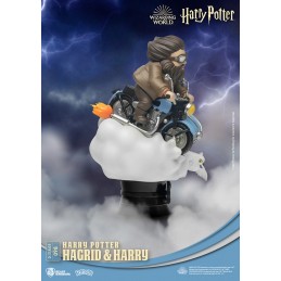 D-STAGE HARRY POTTER HAGRID AND HARRY STATUA FIGURE DIORAMA BEAST KINGDOM