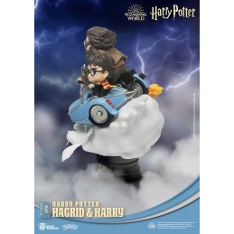 BEAST KINGDOM D-STAGE HARRY POTTER HAGRID AND HARRY STATUE FIGURE DIORAMA