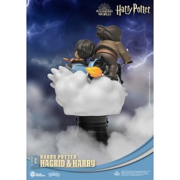 D-STAGE HARRY POTTER HAGRID AND HARRY STATUA FIGURE DIORAMA BEAST KINGDOM