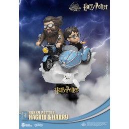 BEAST KINGDOM D-STAGE HARRY POTTER HAGRID AND HARRY STATUE FIGURE DIORAMA