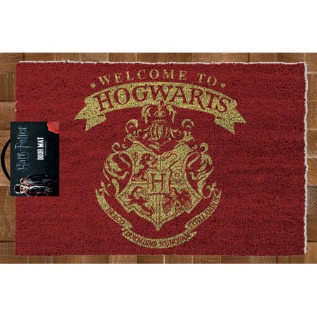 HARRY POTTER HOGWARTS DOORMAT ZERBINO TAPPETINO 40X60CM