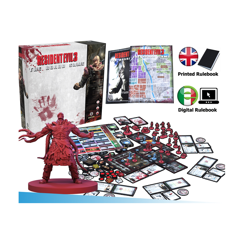 STEAMFORGED GAMES RESIDENT EVIL 3 THE BOARD GAME