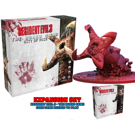 RESIDENT EVIL 3 THE BOARD GAME CITY OF RUIN EXPANSION SET