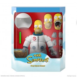 THE SIMPSONS ULTIMATES DEEP SPACE HOMER ACTION FIGURE SUPER7