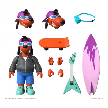 THE SIMPSONS ULTIMATES POOCHIE ACTION FIGURE