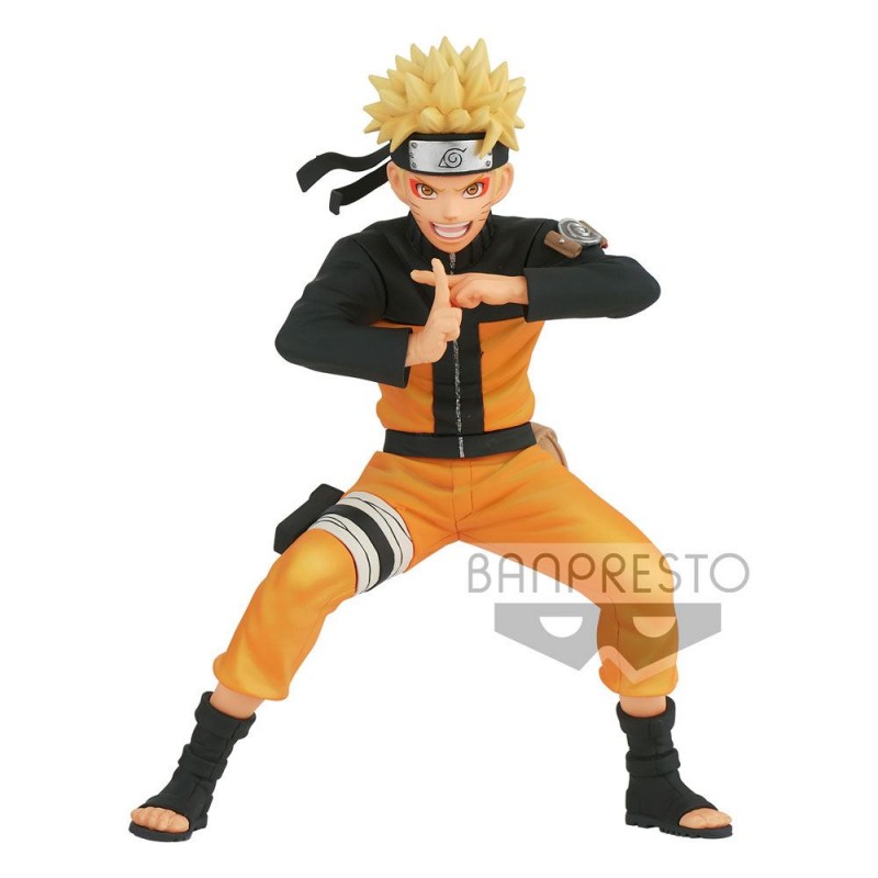 NARUTO SHIPPUDEN UZUMAKI NARUTO STATUA FIGURE BANPRESTO