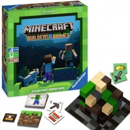MINECRAFT BUILDERS AND BIOMES BOARDGAME