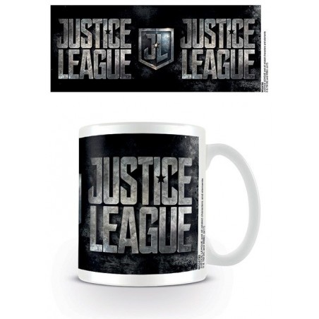 DC MOVIE JUSTICE LEAGUE LOGO CERAMIC MUG