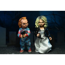 BRIDE OF CHUCKY CHUCKY AND TIFFANY 2-PACK 14 CM ACTION FIGURE NECA