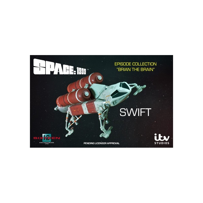SPAZIO 1999 SWIFT SPACECRAF REPLICA DIE CAST FIGURE SIXTEEN 12