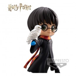 BANPRESTO HARRY POTTER Q POSKET - HARRY WITH HEDWIG MINI ACTION FIGURE