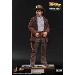 HOT TOYS BACK TO THE FUTURE 3 MARTY MCFLY ACTION FIGURE