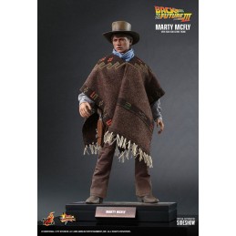 HOT TOYS BACK TO THE FUTURE 3 MARTY MCFLY ACTION FIGURE
