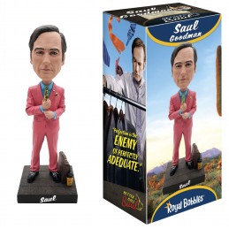 ROYAL BOBBLES BETTER CALL SAUL - SAUL GOODMAN HEADKNOCKER BOBBLE HEAD FIGURE