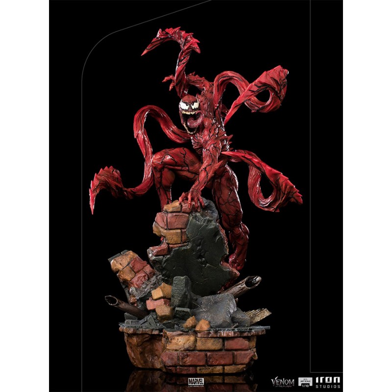 IRON STUDIOS VENOM: LET THERE BE CARNAGE - CARNAGE ART SCALE 1/10 STATUE FIGURE