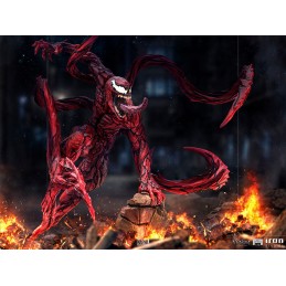 VENOM: LET THERE BE CARNAGE - CARNAGE ART SCALE 1/10 STATUA FIGURE IRON STUDIOS