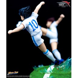 CAPTAIN TSUBASA (HOLLY E BENJI) GOLDEN TWIN SHOT STATUA FIGURE TAKA CORP STUDIO