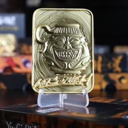 YU-GI-OH! LIMITED EDITION POT OF GREED GOLD CARTA IN METALLO FANATTIK
