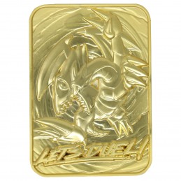 FANATTIK YU-GI-OH! LIMITED EDITION BLUE EYES TOON DRAGON GOLD METAL CARD