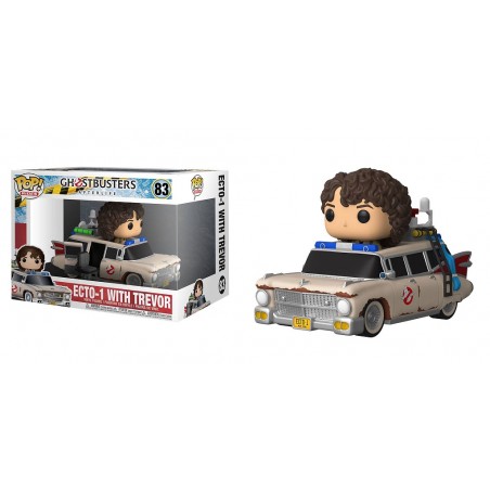 FUNKO POP! GHOSTBUSTERS AFTERLIFE ECTO-1 WITH TREVOR BOBBLE HEAD FIGURE