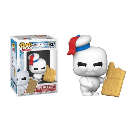 FUNKO POP! GHOSTBUSTERS AFTERLIFE MINI PUFT WITH GRAHAM CRACKER BOBBLE HEAD FIGURE