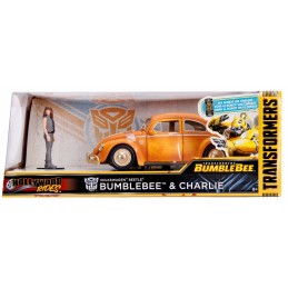 JADA TOYS TRANSFORMERS BUMBLEBEE AND CHARLIE DIE CAST 1/24 MODEL CAR