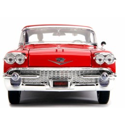JADA TOYS NIGHTMARE FREDDY KRUEGER AND 1958 CADILLAC DIE CAST 1/24 MODEL CAR