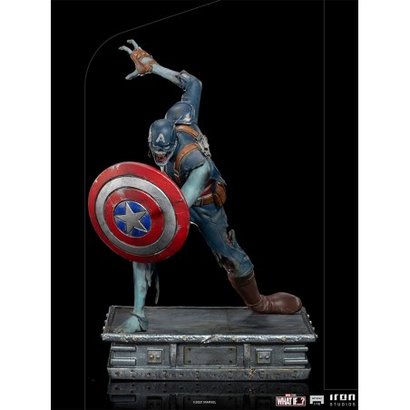 WHAT IF...? ZOMBIE CAPTAIN AMERICA ART SCALE 1/10 STATUE FIGURE
