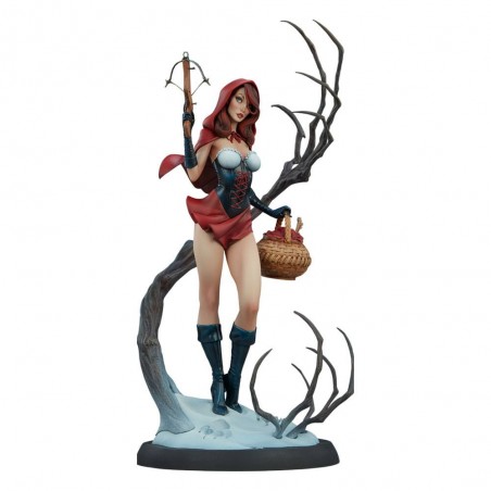 FAIRYTALE FANTASIES COLLECTION RED RIDING HOOD 48CM STATUE FIGURE