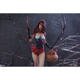 SIDESHOW FAIRYTALE FANTASIES COLLECTION RED RIDING HOOD 48CM STATUE FIGURE