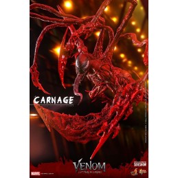 VENOM: LET THERE BE CARNAGE MOVIE MASTERPIECE CARNAGE ACTION FIGURE HOT TOYS
