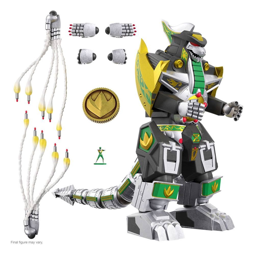 SUPER7 MIGHTY MORPHIN POWER RANGERS ULTIMATES DRAGONZORD ACTION FIGURE