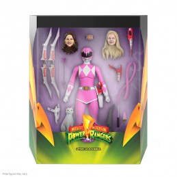 SUPER7 MIGHTY MORPHIN POWER RANGERS ULTIMATES PINK RANGER ACTION FIGURE