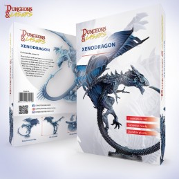 ARCHON STUDIO DUNGEONS AND LASERS XENODRAGON XL SIZED MINIATURE