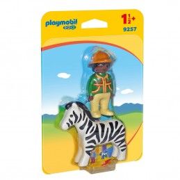 PLAYMOBIL Ranger Con Zebra 1.2.3