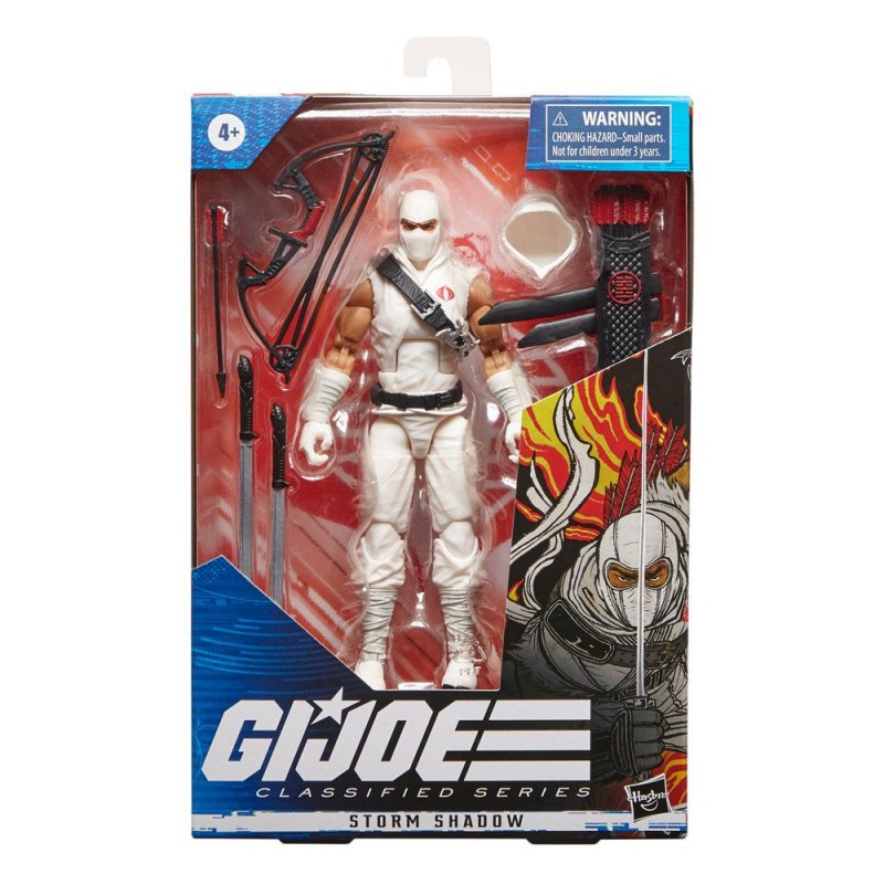 HASBRO G.I. JOE CLASSIFIED SERIES STORM SHADOW ACTION FIGURE HASBRO G.I. JOE CLASSIFIED SERIES STORM SHADOW ACTION FIGURE
