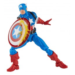 MARVEL LEGENDS 20TH ANNIVERSARY CAPTAIN AMERICA ACTION FIGURE HASBRO