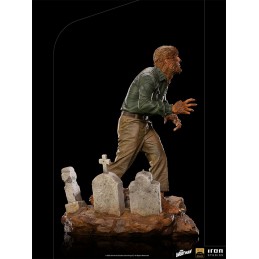 IRON STUDIOS UNIVERSAL MONSTERS THE WOLF MAN ART SCALE DELUXE 1/10 STATUE FIGURE