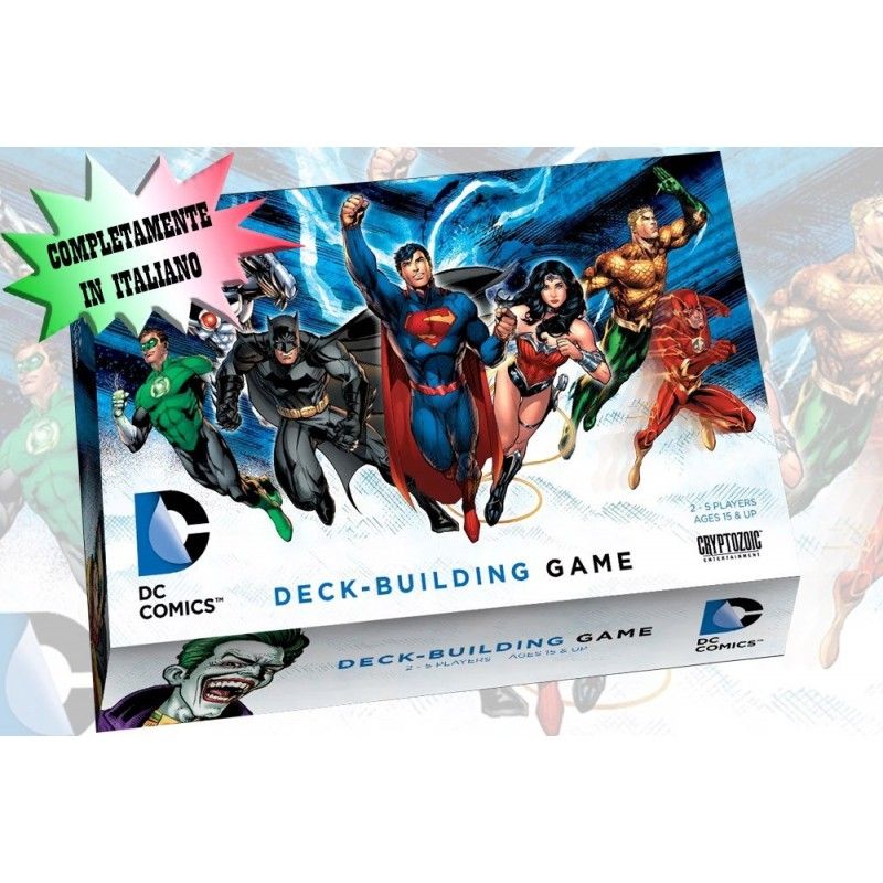 DC COMICS DECK-BUILDING GAME ITALIANO GIOCO DA TAVOLO