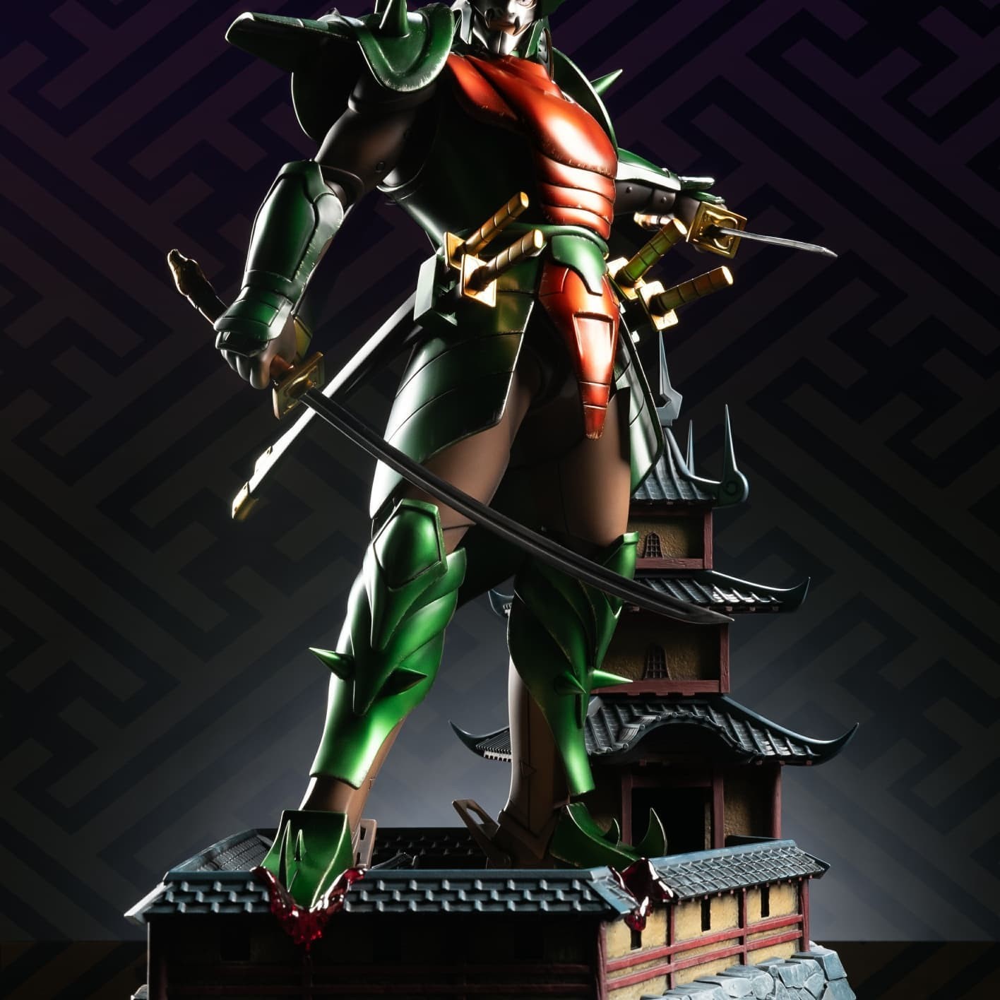 IMMORTALS COLLECTIBLES SAMURAI TROOPERS NAAZA 1/6 RESIN STATUA FIGURE