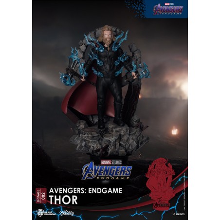 D-STAGE AVENGERS ENDGAME THOR STATUE FIGURE DIORAMA