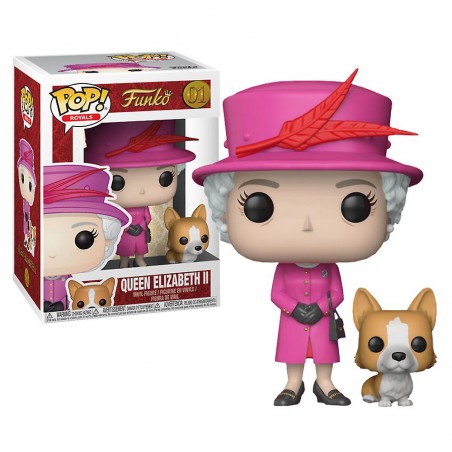 FUNKO POP! QUEEN ELIZABETH II BOBBLE HEAD FIGURE