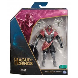 SPIN MASTER  LEAGUE OF LEGENDS ZED ACTION FIGURE