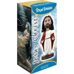 ROYAL BOBBLES JESUS CHRIST HEADKNOCKER BOBBLE HEAD ACTION FIGURE