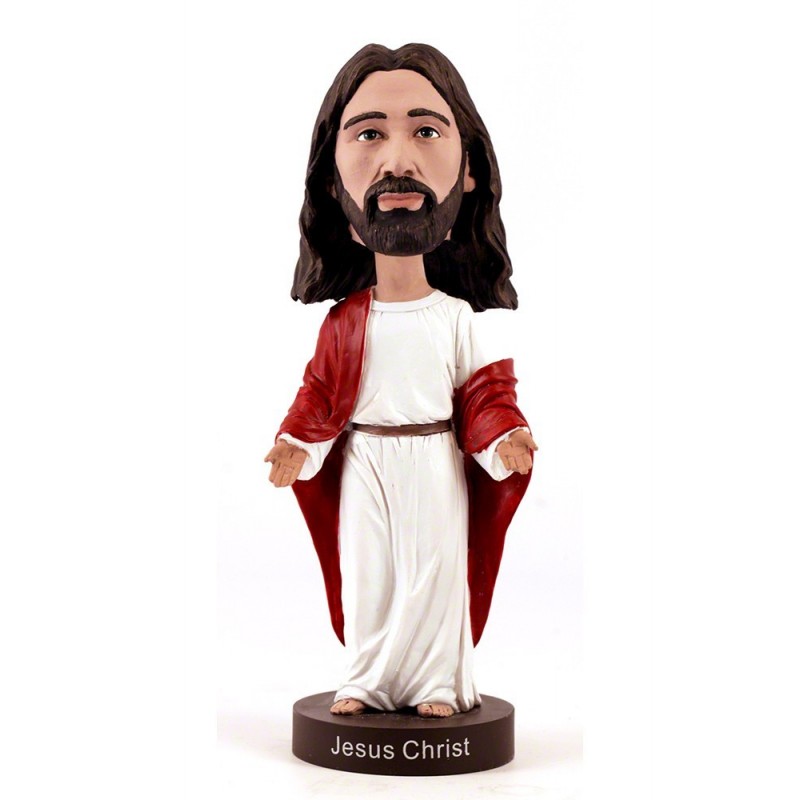 ROYAL BOBBLES JESUS CHRIST HEADKNOCKER BOBBLE HEAD ACTION FIGURE