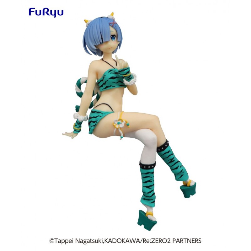 FURYU RE:ZERO REM DEMON NOODLE STOPPER NOODLE STOPPER FIGURE STATUE