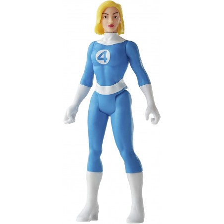MARVEL LEGENDS RETRO COLLECTION FANTASTIC 4 THE INVISIBLE WOMAN ACTION FIGURE