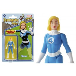 HASBRO MARVEL LEGENDS RETRO COLLECTION FANTASTIC 4 THE INVISIBLE WOMAN ACTION FIGURE