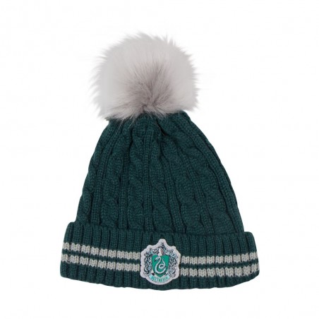 HARRY POTTER SLYTHERIN SERPEVERDE BERRETTA POMPOM BEANIE