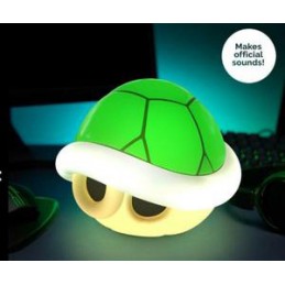 SUPER MARIO GREEN SHELL LIGHT AND SOUND LAMPADA SONORA PALADONE PRODUCTS